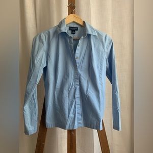 Ann Taylor Stretch Fit Button Down Shirt 6P
